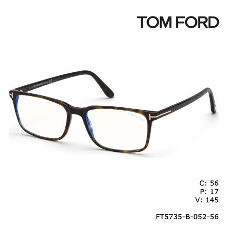 Tom Ford FT5735-B-052-56 56mm New Eyeglasses