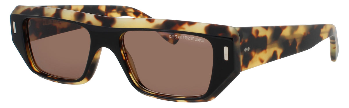 Cutler And Gross CGSN-1367-55-02 BLACK ON CAMO  Women's Sunglasses 55mm Sunglasses