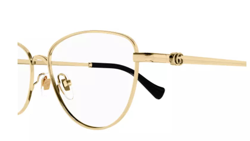 Gucci GG1595o-001 55mm New Eyeglasses