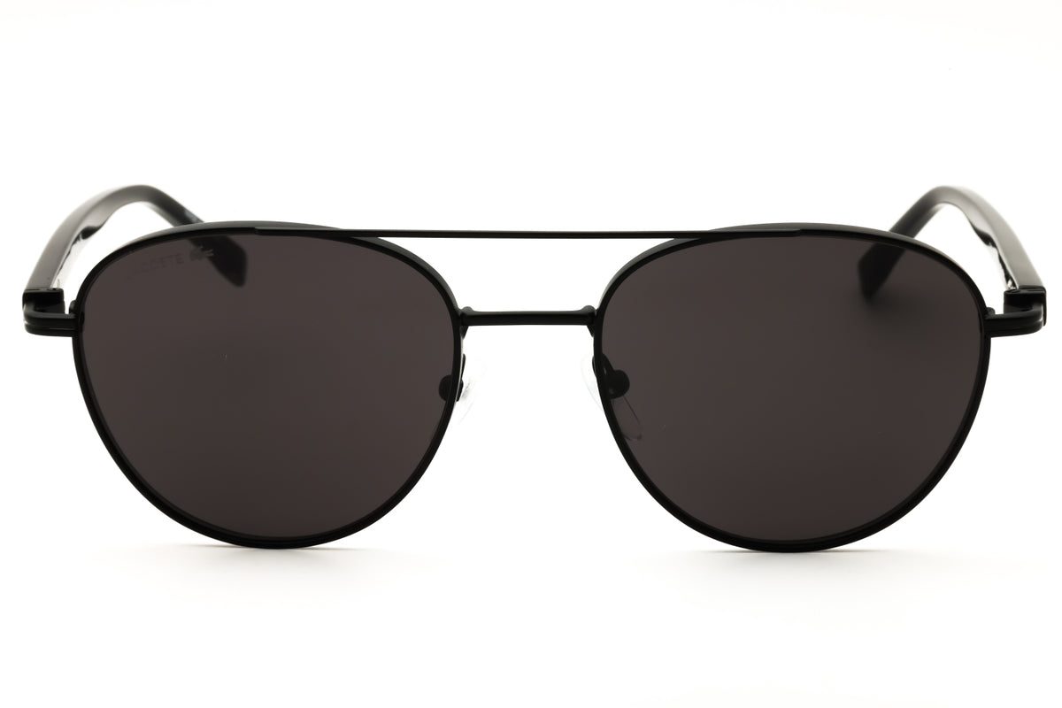 Lacoste L271S N-002 MATTE BLACK Round Sunglasses 54mm Sunglasses