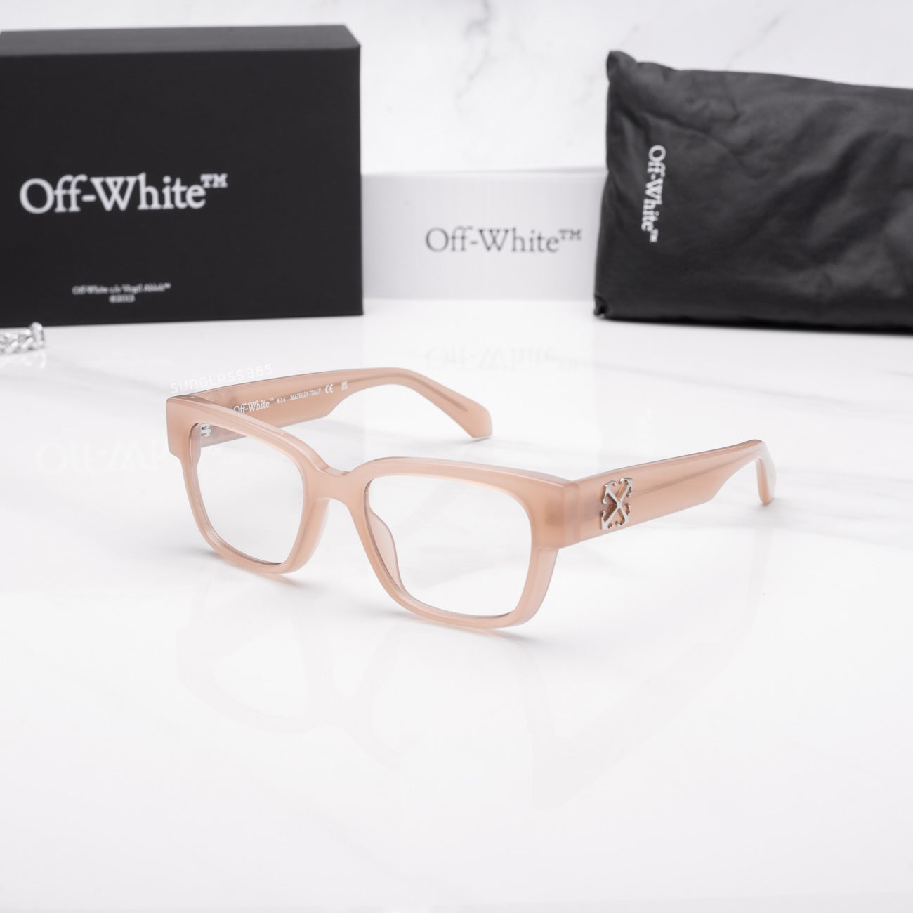 Off-White OERJ059S24PLA0016100 52mm New Eyeglasses