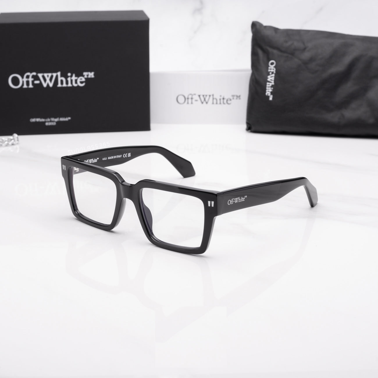 Off-White OERJ054S24PLA0011000 53mm New Eyeglasses