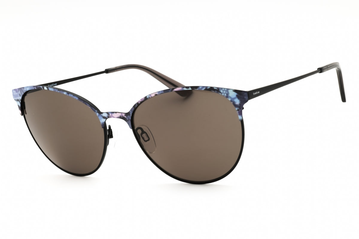 Bebe BB7244-001 JET Round Sunglasses 57mm Sunglasses