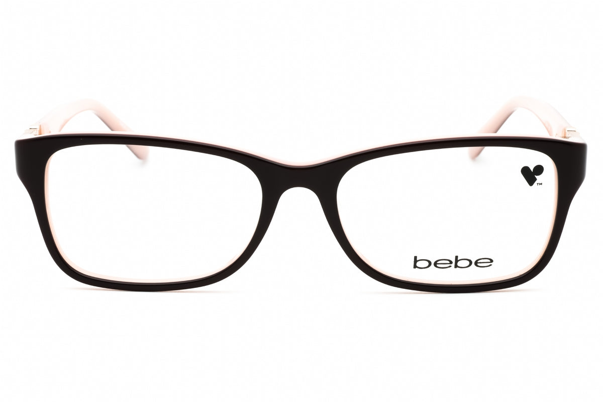 Bebe BB5133-612 RUBY Rectangular Eyeglasses 53mm Eyeglasses
