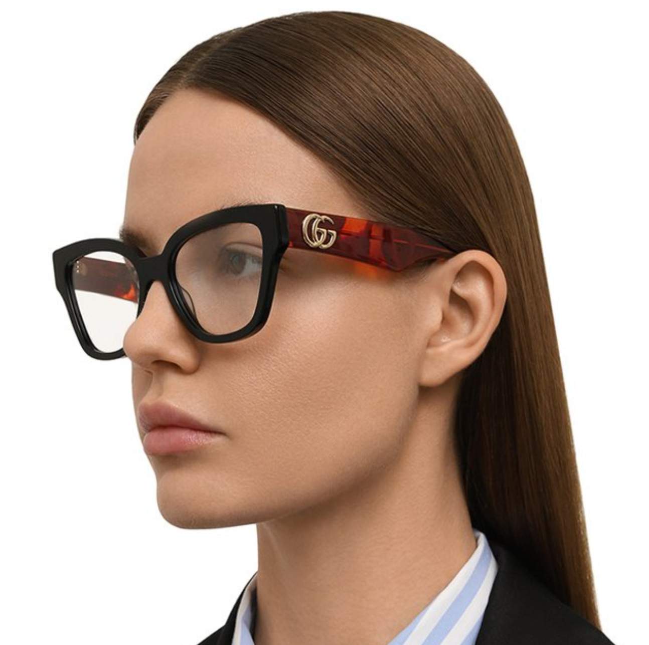 Gucci GG1424O-007 54mm New Eyeglasses