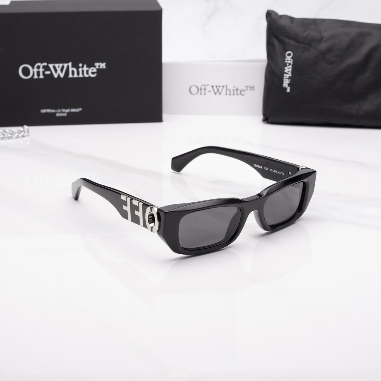 Off-White OERI124S24PLA0011007 49mm New Sunglasses