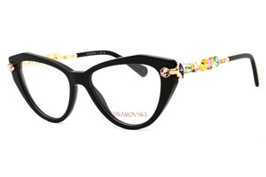 Swarovski 0SK2047-1001 Black Cat Eye Eyeglasses 53mm