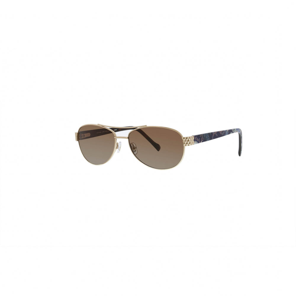 Vera Bradley Emery Java Navy Camo 5615 56mm New Sunglasses