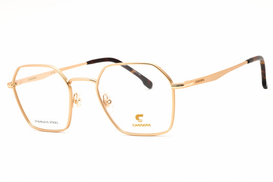 Carrera CARRERA 335-0AOZ 00 eyeglasses in matte gold frame with clear demo lenses
