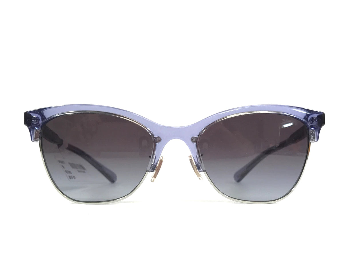 Coach 0HC8277-55708G-55 Silver Round SUNGLASSES 0mm Sunglasses
