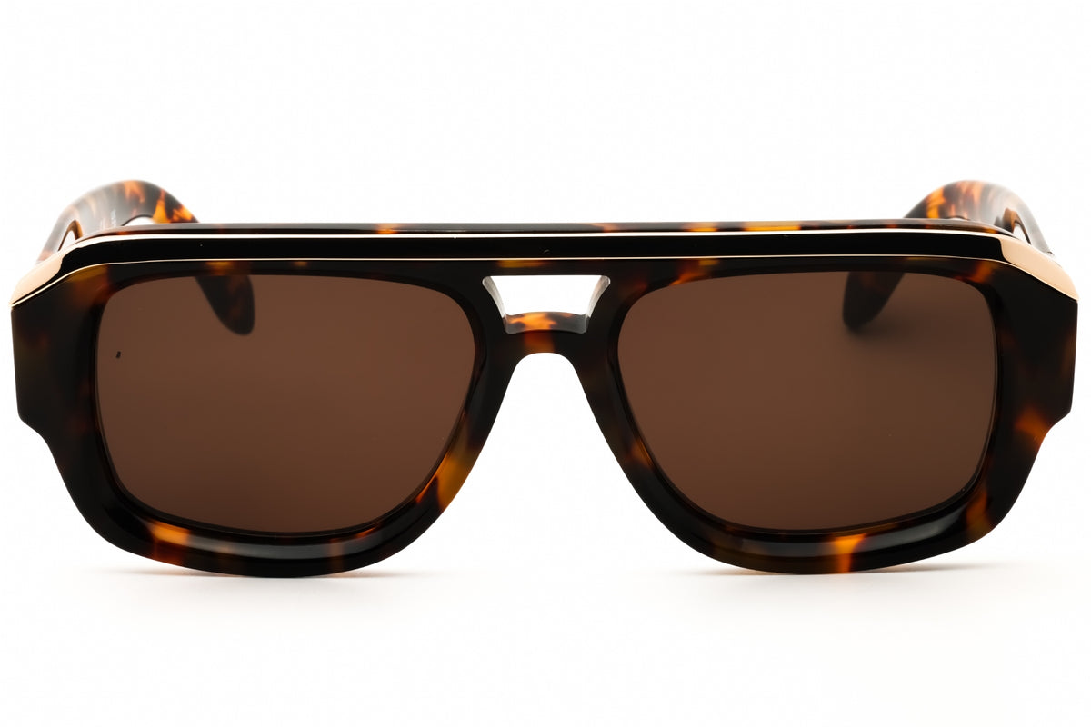 Palm Angels STOCKTON-6064 Havana Rectangular Sunglasses 54mm Sunglasses