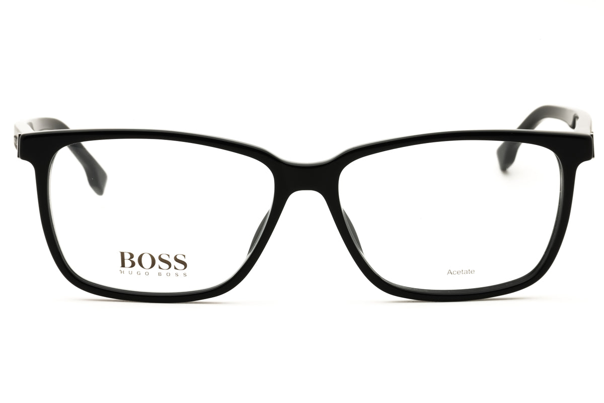 Hugo Boss BOSS 1300/U-0807 00 Black Rectangle Eyeglasses 57mm