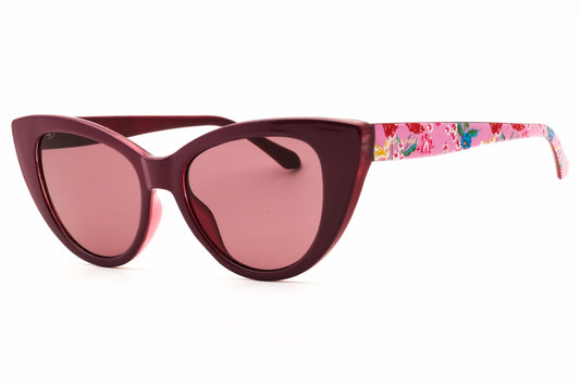 Draper James DJ7056-604 MERLOT Cat eye Sunglasses 53mm Sunglasses