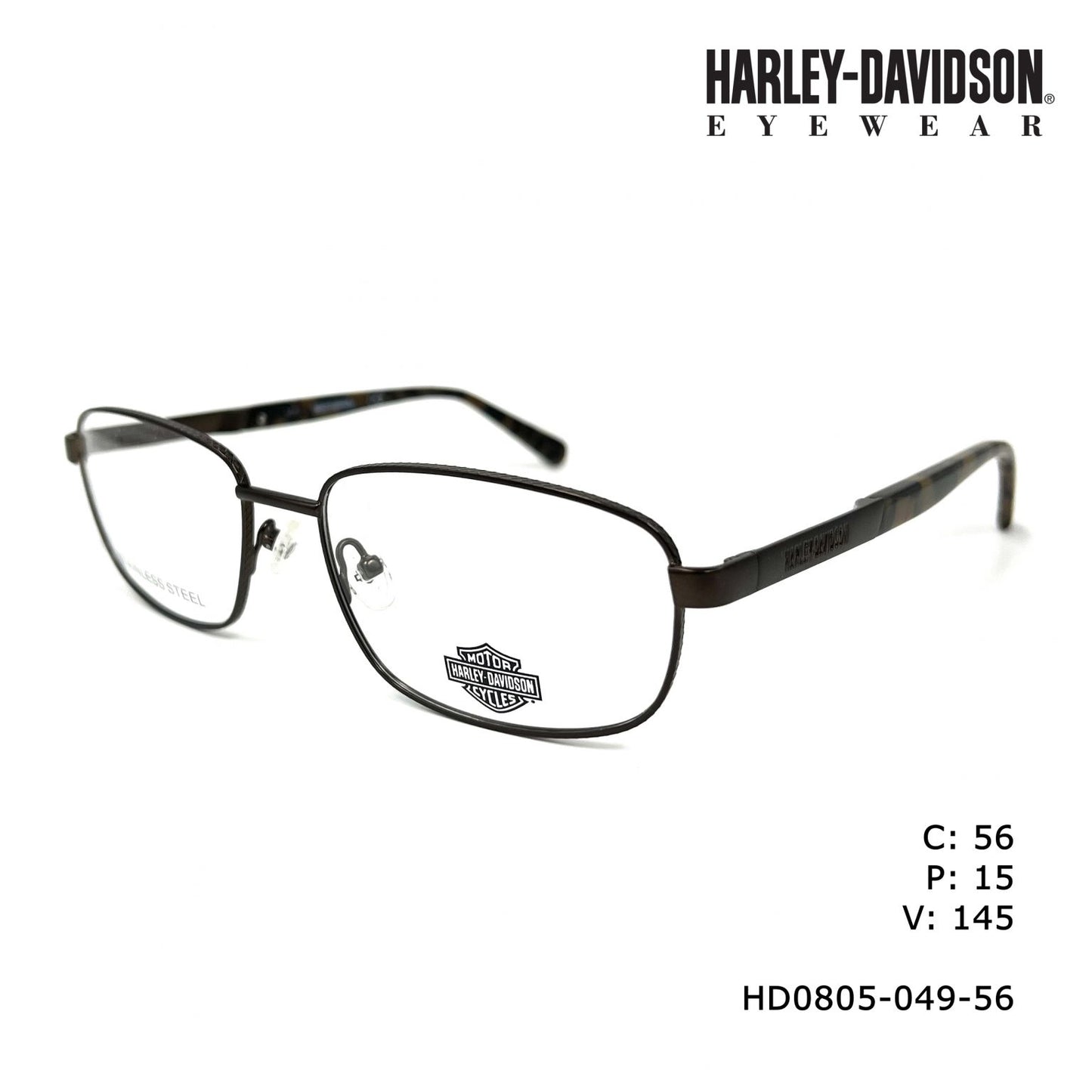 Harley Davidson HD0805-049-56 56mm New Eyeglasses