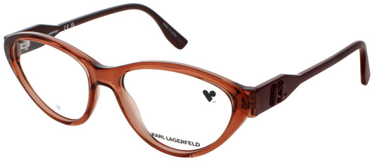 Karl Lagerfeld KL6109-652-54 Pink Cat Eye Eyeglasses 54mm