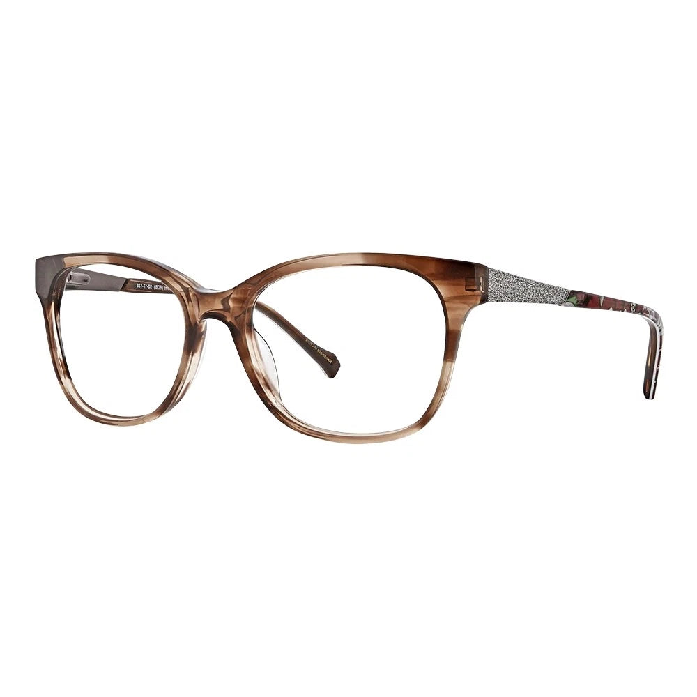 Vera Bradley VB MYRA BORDEAUX BLOOMS 52mm New Eyeglasses