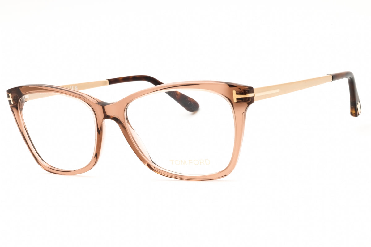 Tom Ford FT5353-045 Brown Cat Eye Eyeglasses 54mm