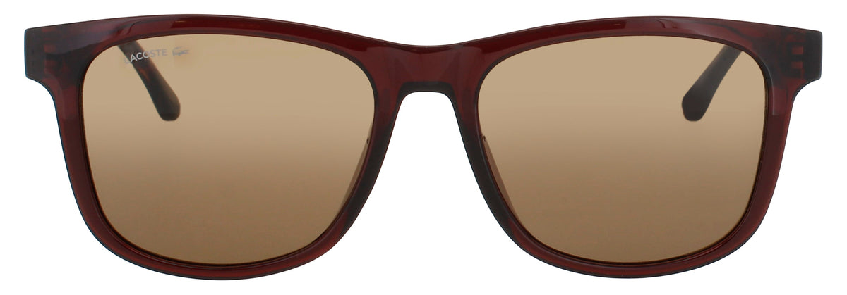 Lacoste L6060S-210 TRANSPARENT DARK BROWN  Men's Sunglasses 54mm Sunglasses