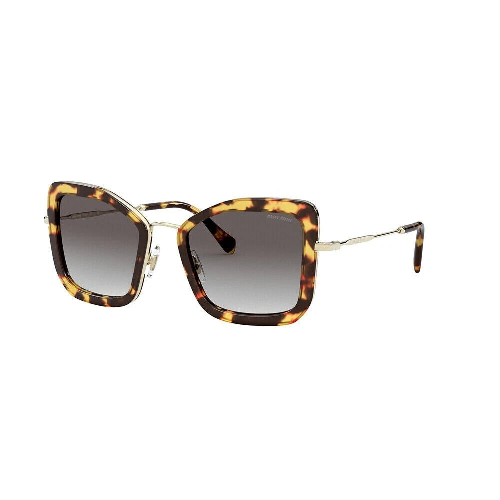 Miu Miu 0MU55VS-7S00A7-51 Brown Square SUNGLASSES 0mm Sunglasses