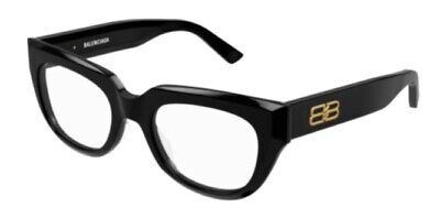 Balenciaga BB0239o-001 50mm New Eyeglasses