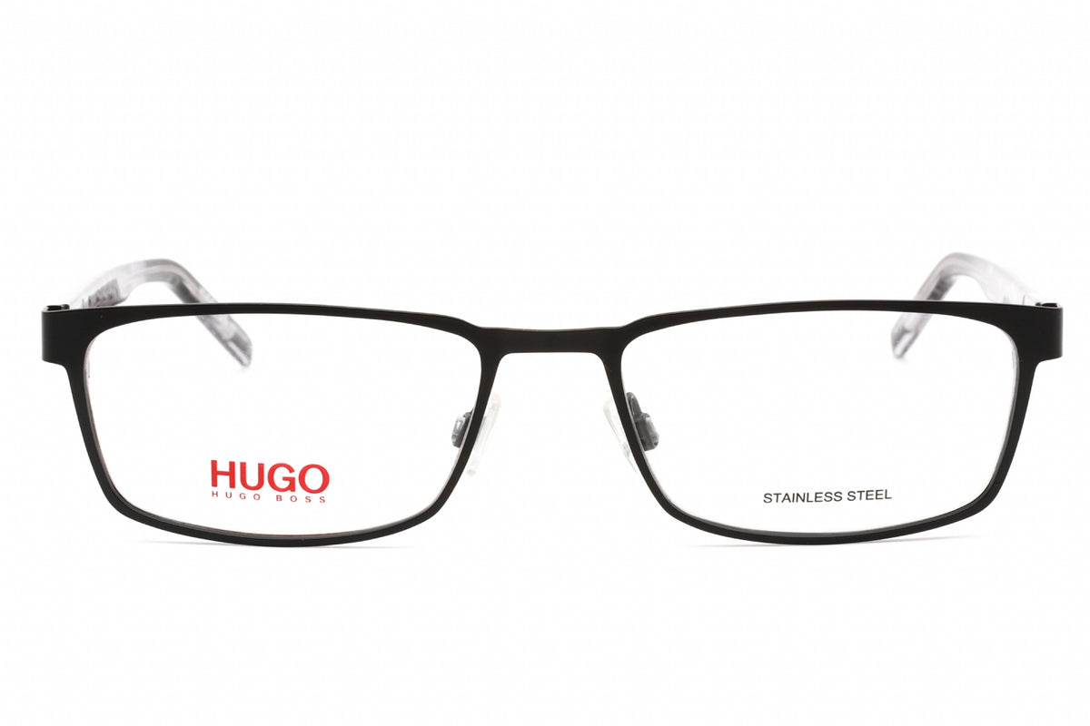 HUGO HG 1075-0003 00 Matte Black Rectangular Eyeglasses 56mm