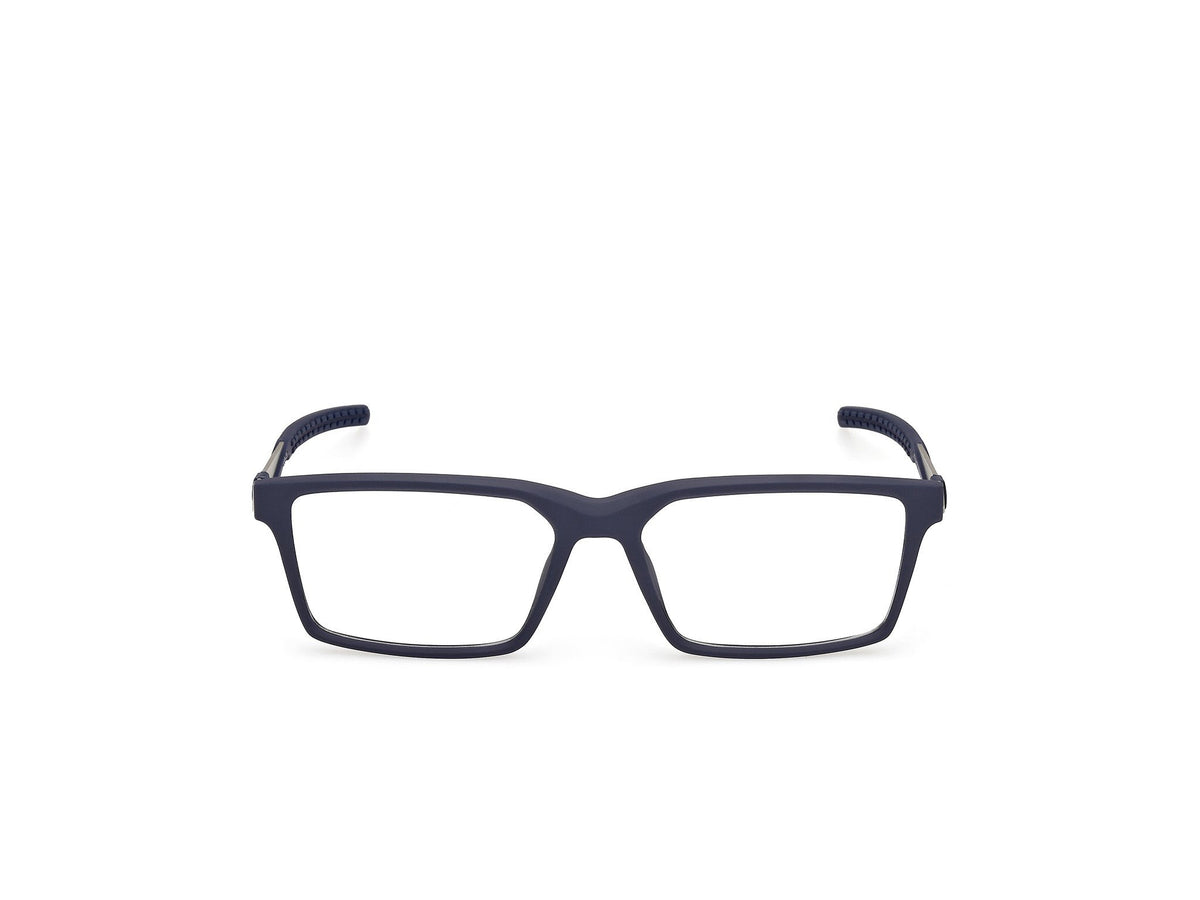 Adidas SP5109-091-55 Blue Rectangle Eyeglasses 55mm Eyeglasses