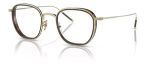 Oliver Peoples 0OV1321T-5129-48 Black Diamond Crystal Gr Square Eyeglasses 49mm