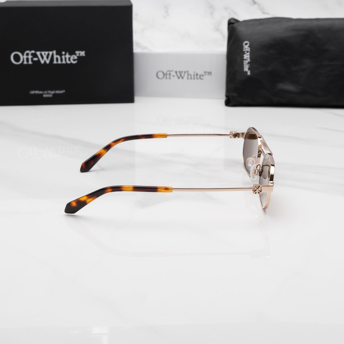 Off-White OERI123S24MET0017676 55mm New Sunglasses