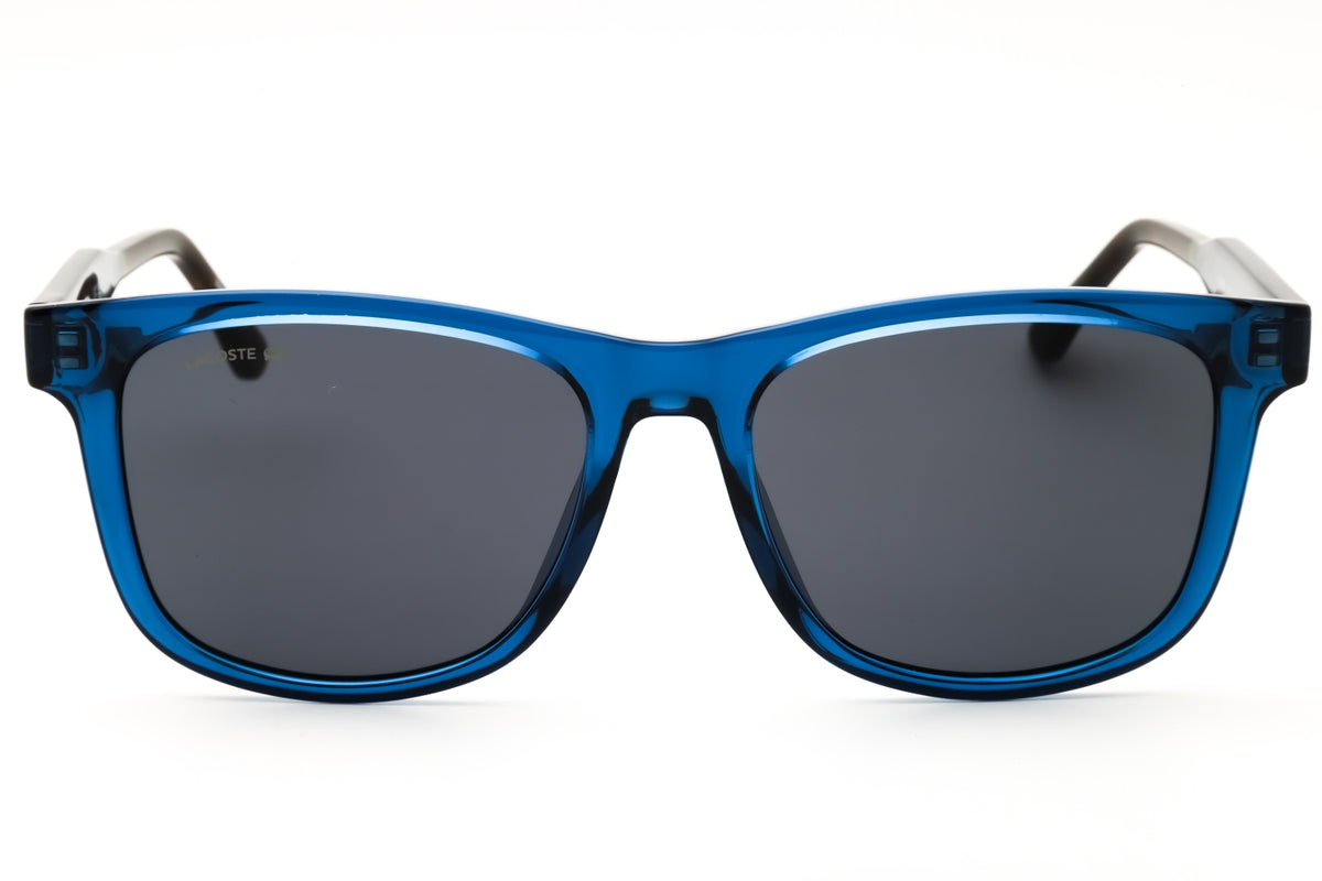 Lacoste L6060S N-410 TRANSPARENT BLUE Rectangular Sunglasses 54mm Sunglasses