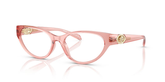 Versace 0VE3372U-TRANSP PINK-5322-54 0mm