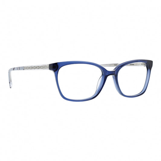 Vera Bradley Marsela Perennials Grey 5216 52mm New Eyeglasses