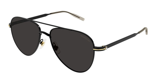 Mont Blanc MB0235S-004 59mm New Sunglasses