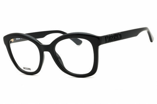 Moschino MOS636-0807 00 eyeglasses in black frame with clear lenses