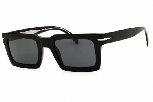 David Beckham DB 7126/S-0807 IR Black Rectangle Sunglasses 51mm