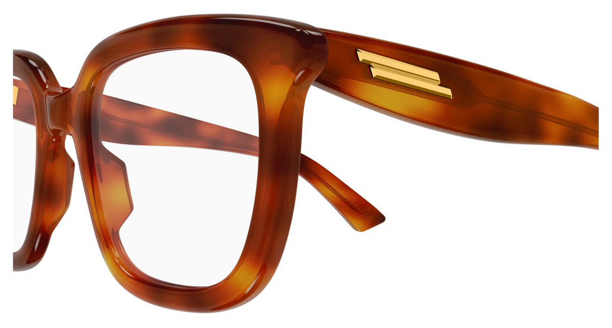 Bottega Veneta BV1496O-006-51 Havana Cat Eye  51mm Eyeglasses
