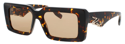Karl Lagerfeld KL6180S-N-232 Havana Square Sunglasses 53mm