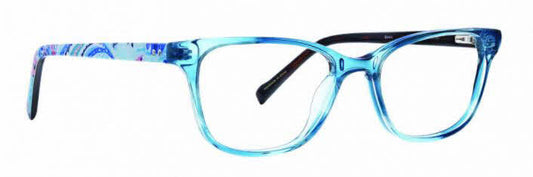 Vera Bradley Emelie Paisley Wave 4816 48mm New Eyeglasses