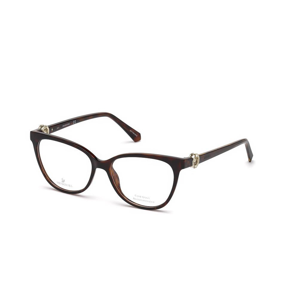 Swarovski SK5254-53052 (NO CASE) Havana Missing Eyeglasses 53mm