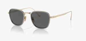 Persol 0PO5007ST 8005B1 Gold Square Sunglasses 47mm