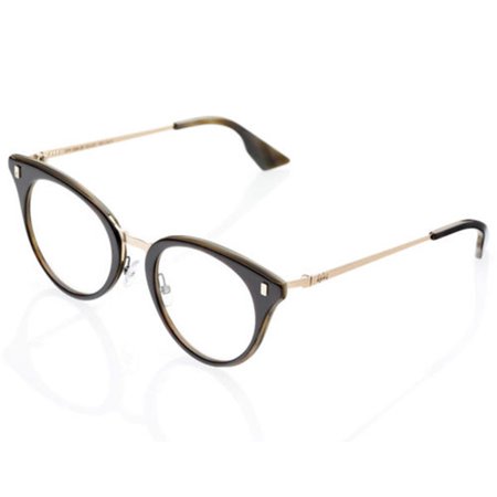 Dp69 DPV029-28 MIAGOLA eyeglasses in black frame with clear lenses