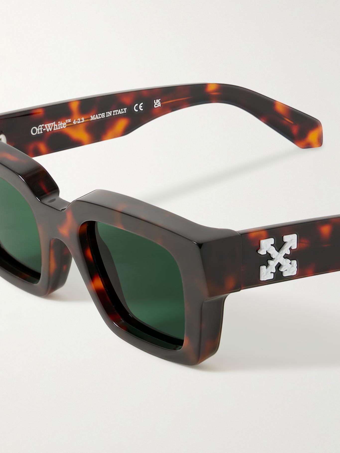 Off-White Virgil Havana Green NEW SEASON 50mm New Sunglasses