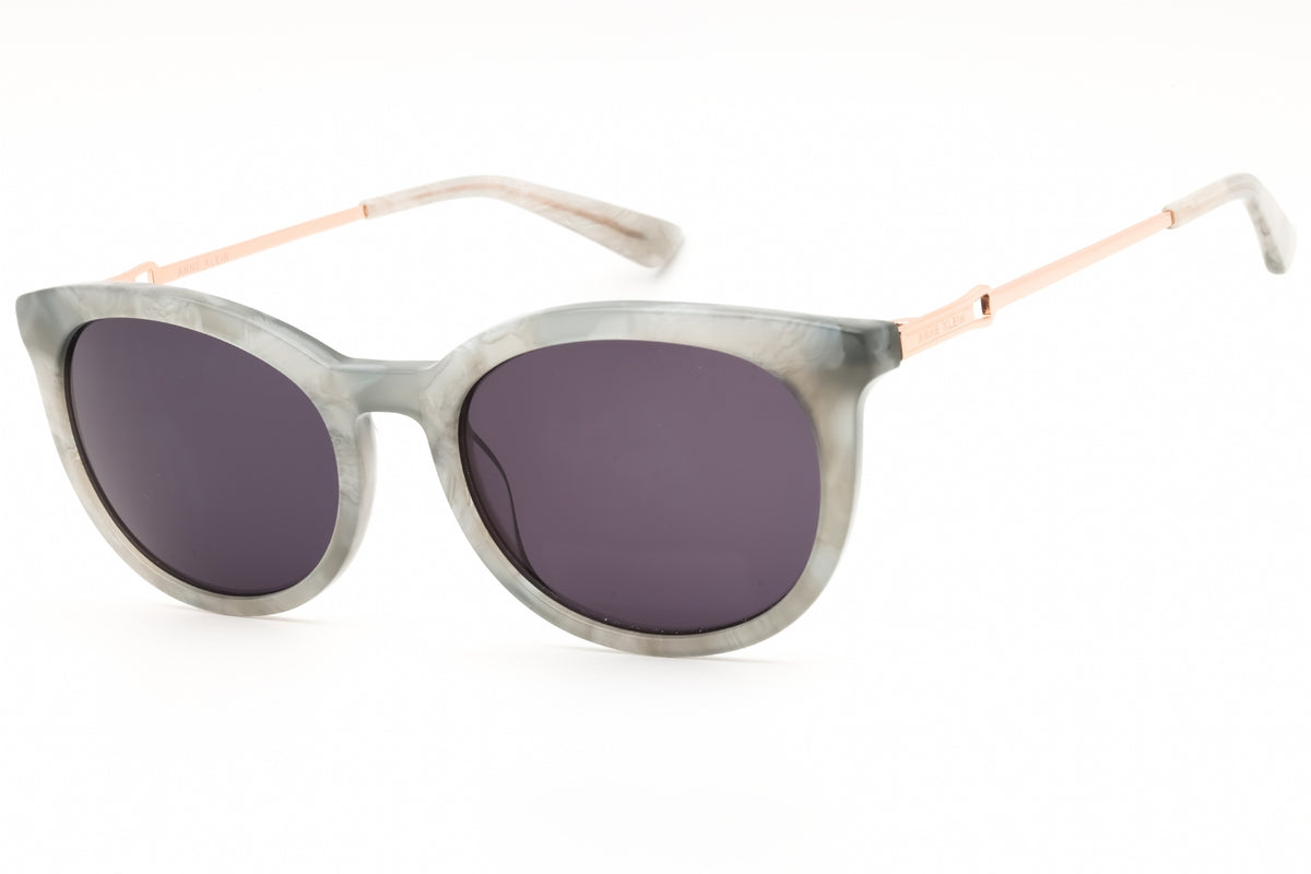 Anne Klein AK7097-020 GREY MARBLE Oval Sunglasses 54mm Sunglasses