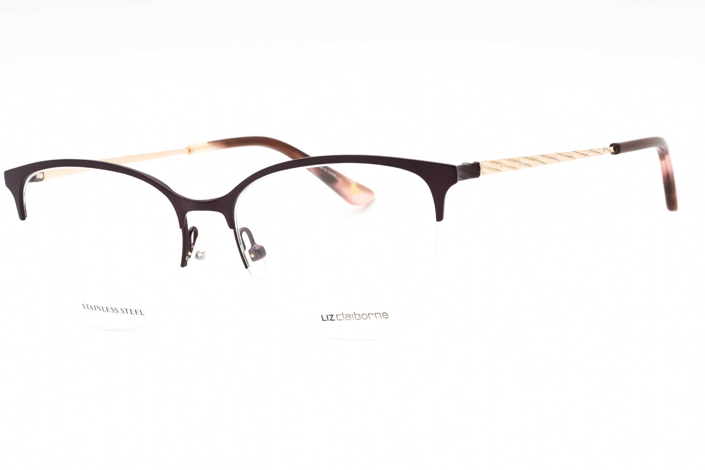 Liz Claiborne L 677-01JZ 00 53mm New Eyeglasses