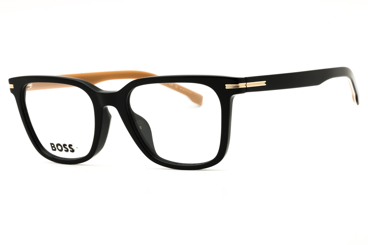 Hugo Boss BOSS 1541/F-00WM 00 BLACK Rectangular Eyeglasses 52mm Eyeglasses
