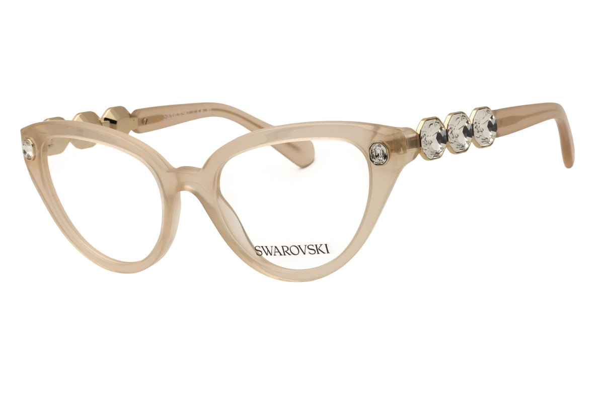 Swarovski 0SK2028-1066 Milky Beige Cat eye Eyeglasses 53mm Eyeglasses