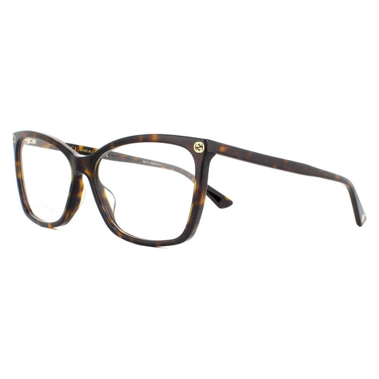 Gucci GG0025o-002 56mm New Eyeglasses