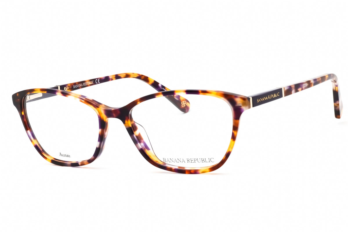 Banana Republic BREE-0DEX 00 BRWVIOLHV Rectangular Eyeglasses 51mm Eyeglasses