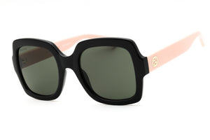 Gucci GG1337S-008 Black-Pink-Grey Rectangular Sunglasses 54mm