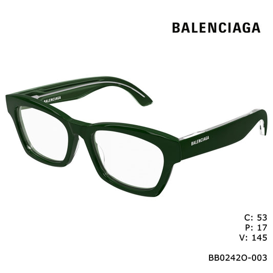Balenciaga BB0242o-003 53mm New Eyeglasses