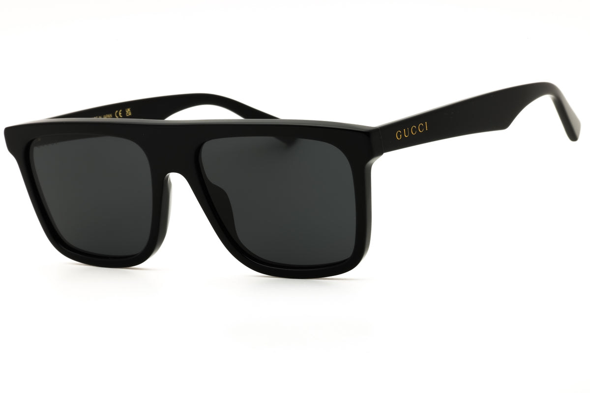 Gucci GG2182S-001 Black Rectangular Sunglasses 57mm Sunglasses